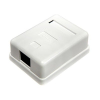Компьютерная розетка 8P8C (RJ-45), UTP, Cat.5e, 1 порт