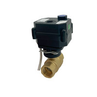 NV VAL 1/2 (DN 15) Шаровой кран 1/2" c электроприводом, 12 В