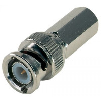 Разъём BNC (male) накручивающийся на кабель RG-6