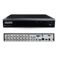 Видеорегистратор SVR-6115P v4.0 16-ти канальный цифровой гибридный