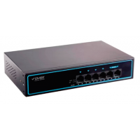 PoE коммутатор DVB-404PC WDT, 4-х портовый