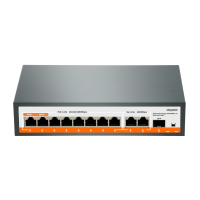 PoE коммутатор SVB-608 PC-G, 8-ми портовый