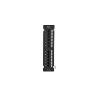Патч-панель настенная 12хRJ-45, UTP, Cat.5e