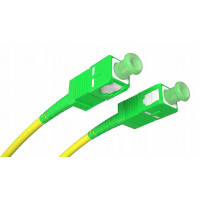 Оптический патчкорд SC/APC-SC/APC 9/125 - 1.0м (Simplex)