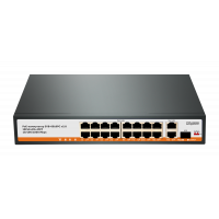PoE коммутатор SVB-6016PC WDT, 16-ти портовый